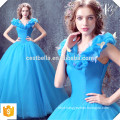 Alibaba Online Cinderella Royal Blue Special Occasion Party Gowns Princess Style Real Sample Ball Gown Evening Dress